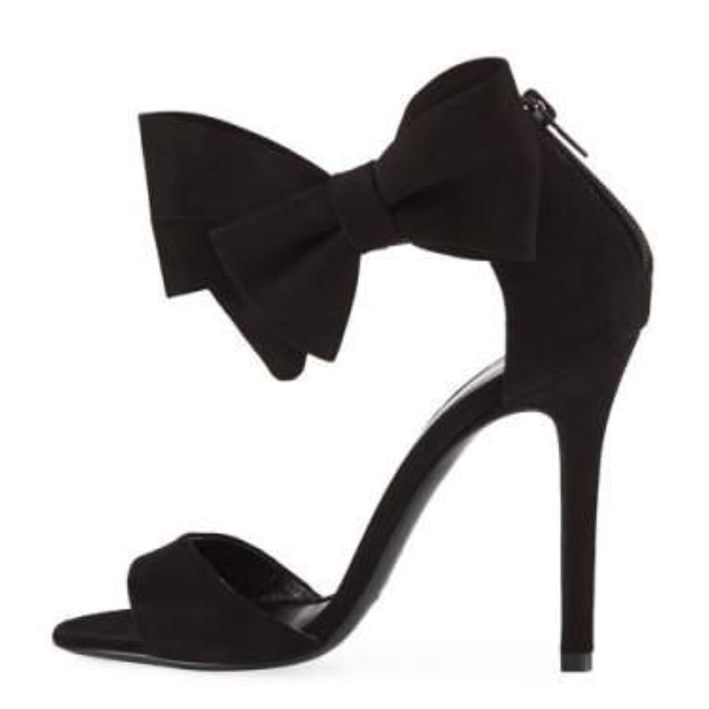 Made in Italy Side Bow d'Orsay Stiletto Sandal - Picture 3 of 5